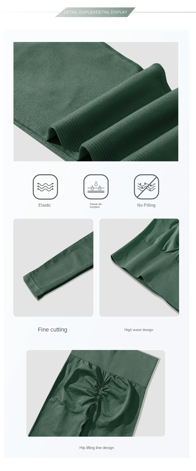 Sports Suit Seamless Yoga Suit Sports Skinny Running Workout Clothes Yoga Set  Gym Set Women  Workout Clothes For Women