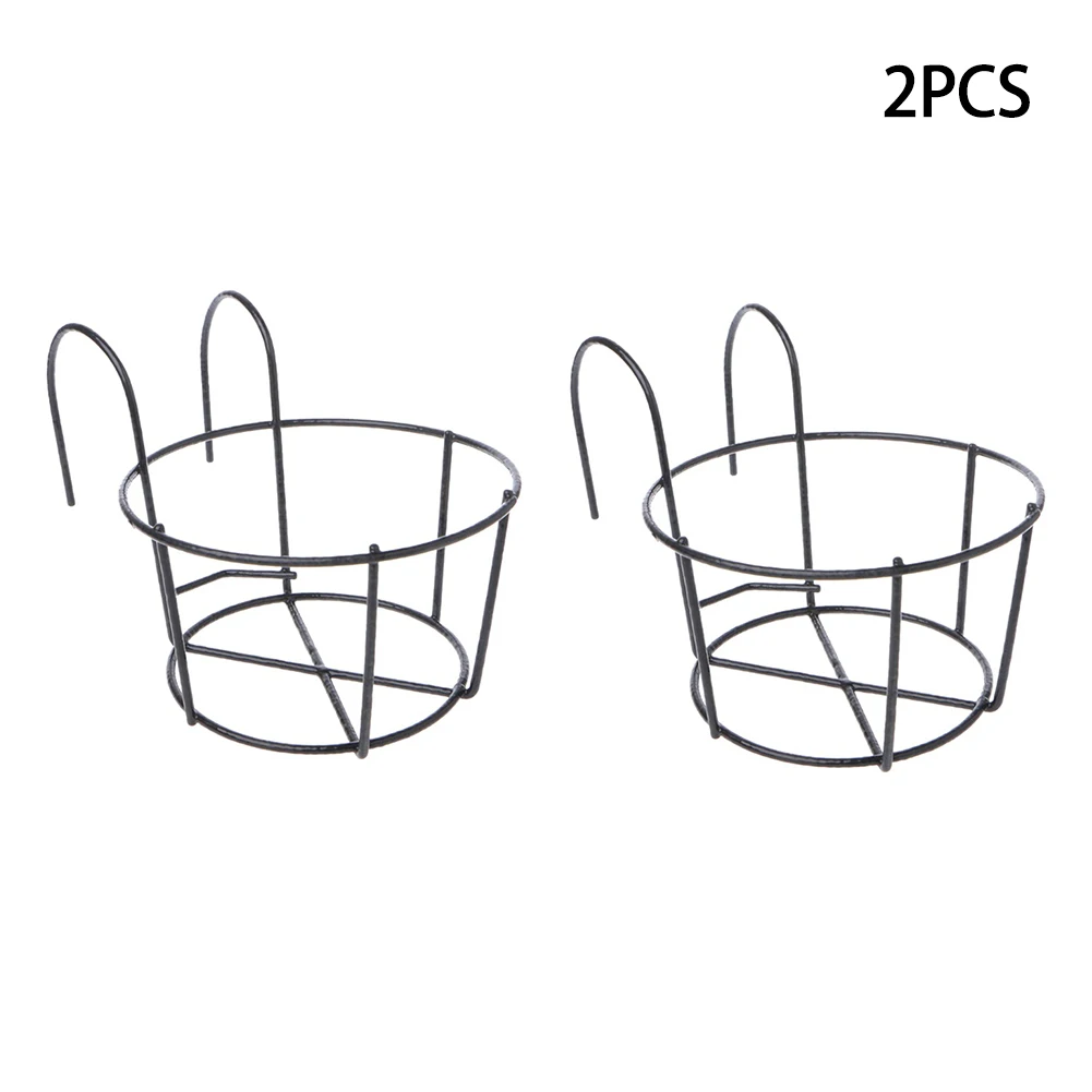 

2pcs Bedroom Space Saving Modern For Patio Iron Art Stable Balcony Outdoor Plant Stand Living Room Backyard Back Support Garden