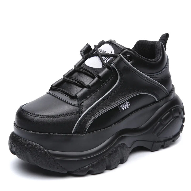 

2022 Platform European and American Sneakers Women Harajuku Retro Daddy Platform Shoes Casual Heightened Easy Wear Shoes