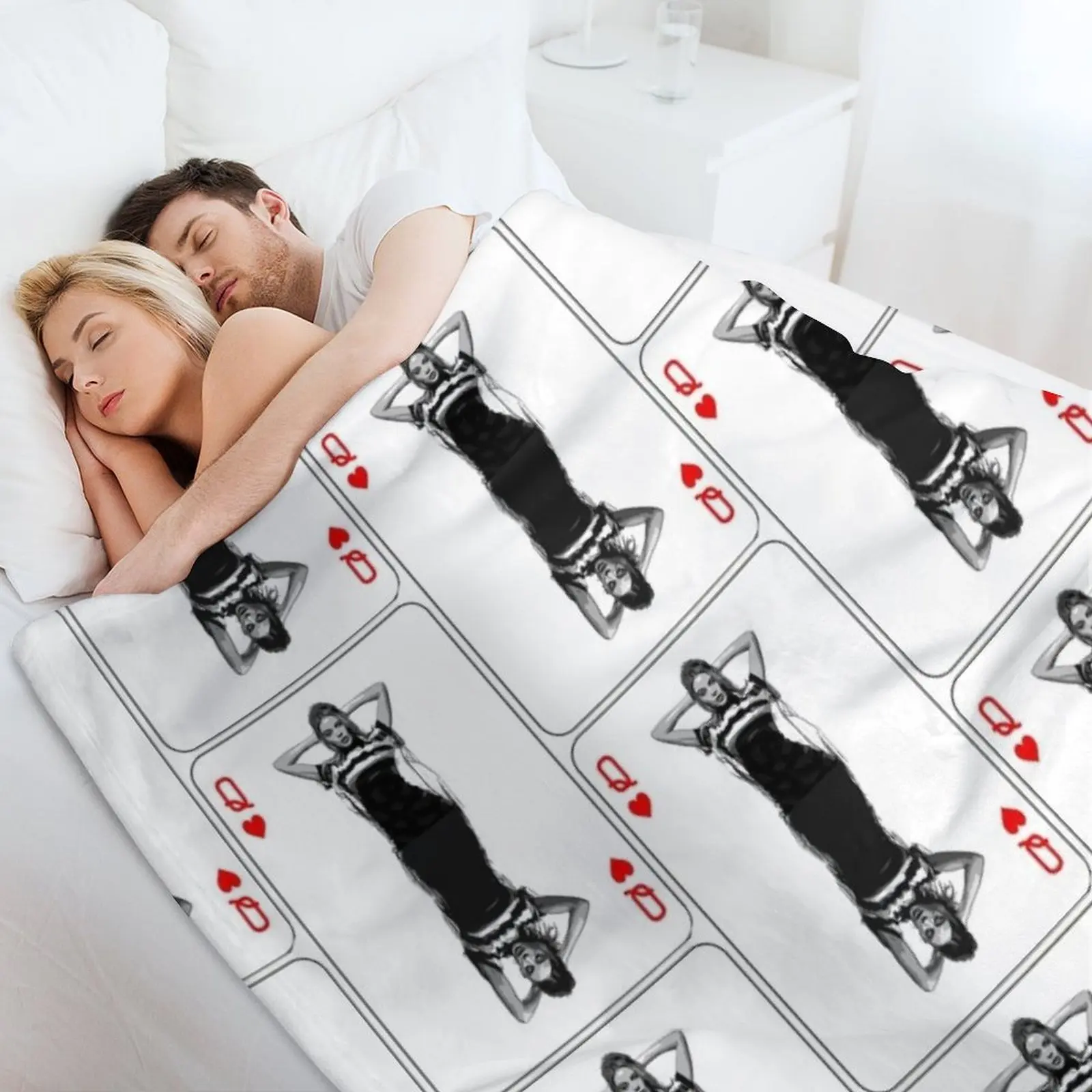 Kylie Minogue - пледы Queen Of Hearts мягкие покрывала для кровати с большим ворсом одеяла