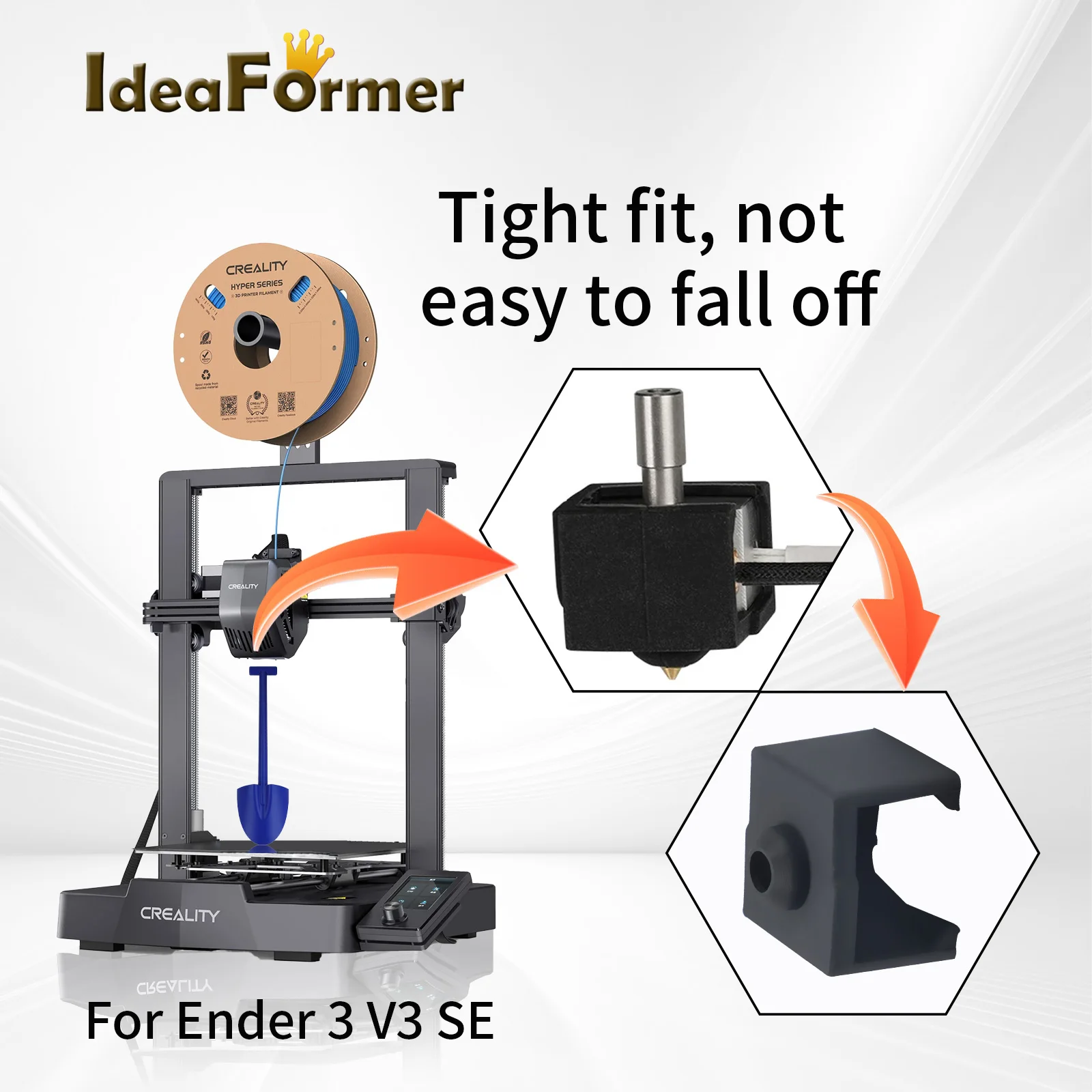 Силиконовые носки для Creality Ender3-V3 SE термостойкие Чехлы 3D принтеров 1/3/5/10 шт.