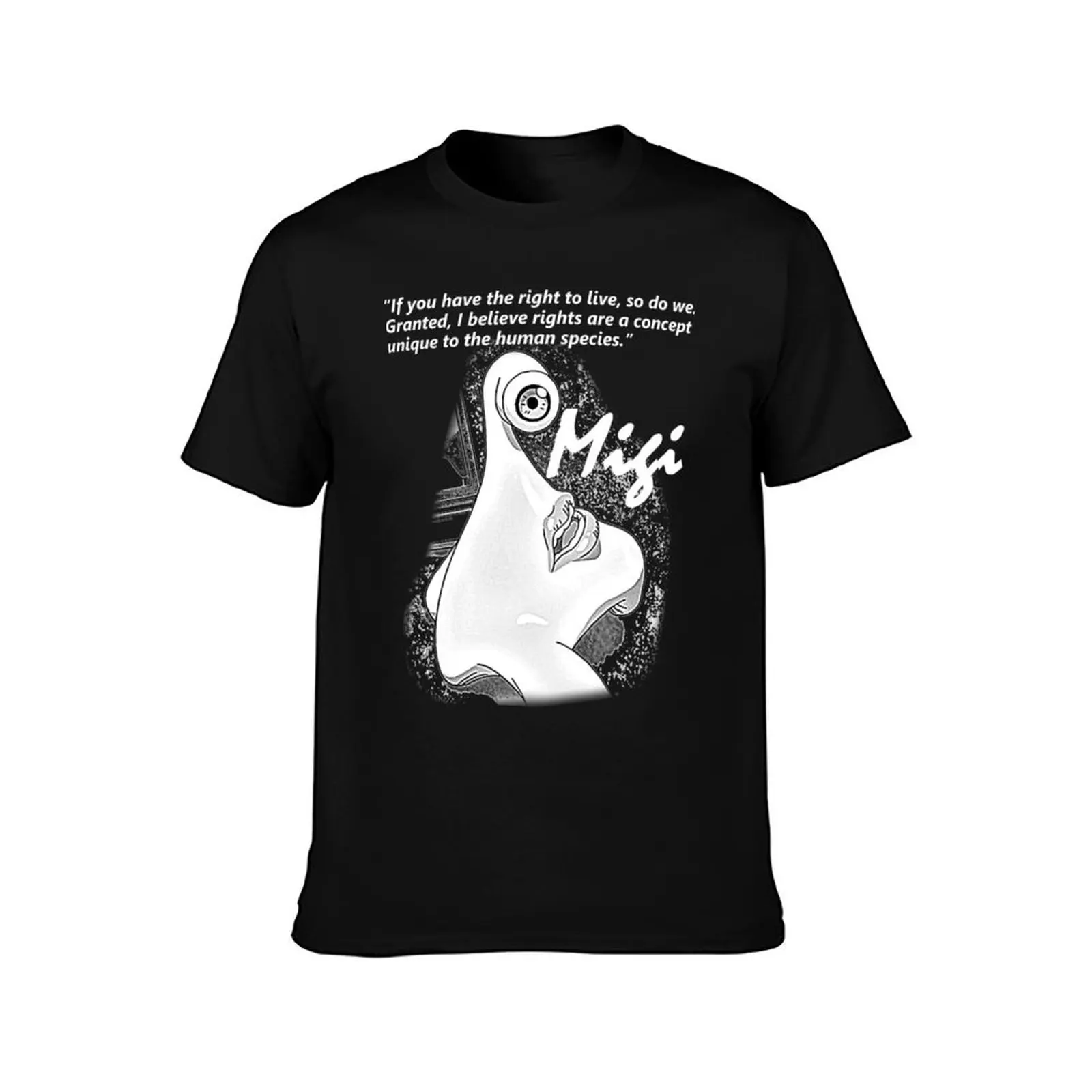 Футболка Migi летняя одежда топы больших размеров в стиле аниме большие и высокие