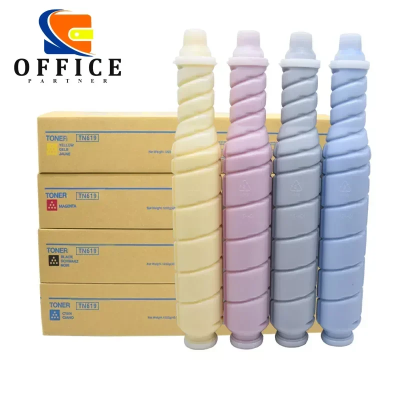 1 шт. C1070L тонер-картридж TN620 для Konica Minolta C1060L C2060L C3070L C3060L TN 620 TN-620 TN620K TN620M TN620Y TN620C
