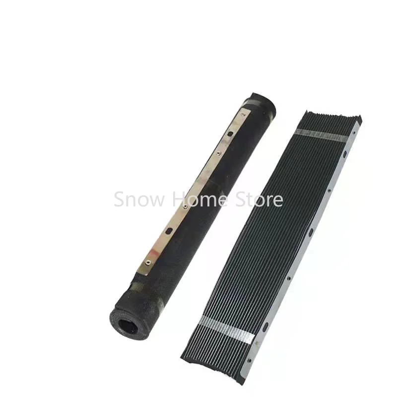 

For Bridgeport Mill Part CNC Milling Machine Accordion Type Way Rubber Cover Set Front +Back 500mm X 650mm + 400mm X 600mm