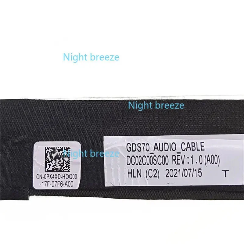 0PX4XD PX4XD новая аудиоплата Dell ALIENWARE x17 R1 R2