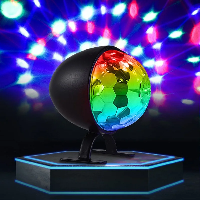 

Лампы для дискотеки Eloovve, мини-USB-лампа для диджея, разноцветная для использования в автомобиле, креативная вертикальная лампа для дома, бара, танцевального клуба