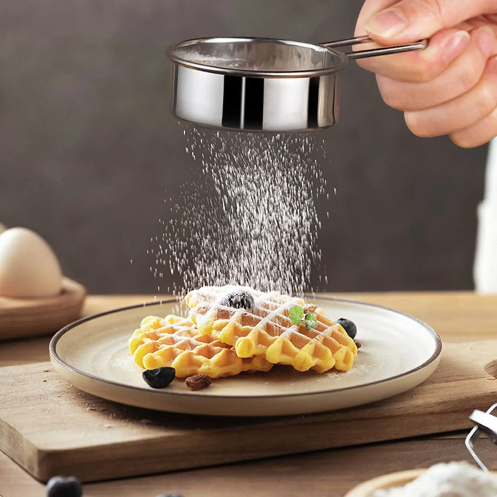 Сито из тонкой сетки сито мелкая сетка для муки выпечки 304 нержавеющей стали