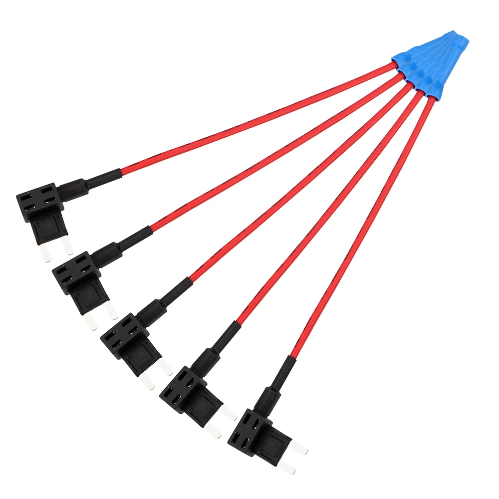 

24-в-1 12 В Автомобильный Держатель Предохранителя С Лезвием, Адаптер, Защита Цепи, Разветвитель, Банкомат, APM