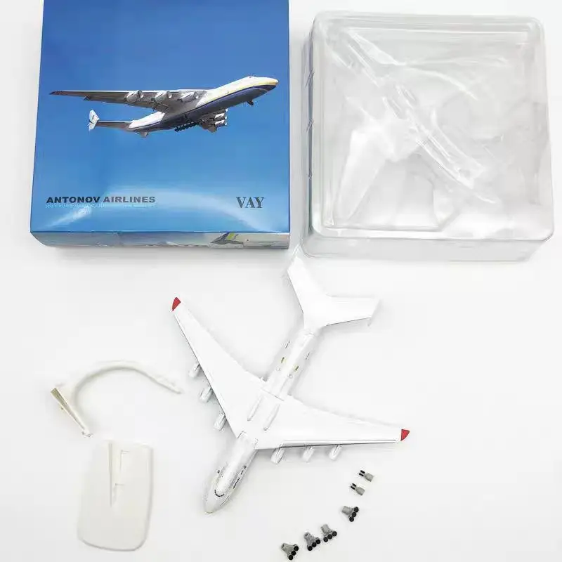 Модель самолета Singapore Airlines Concorde 20 см металлический