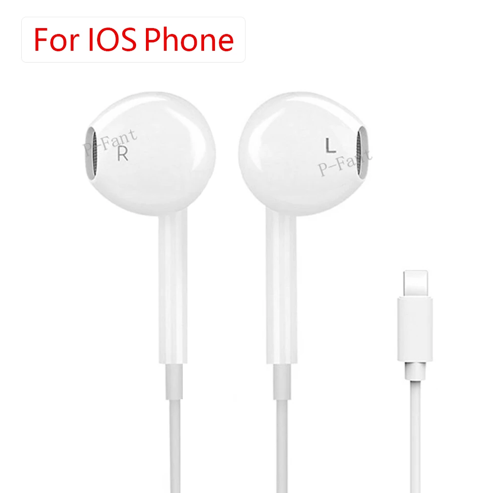 

Проводные наушники с микрофоном, наушники для IPhone 13, 12, 11 Pro, 6s, 8, 7 Plus, X, XR, XS Max, стереогарнитура, проводные Bluetooth наушники