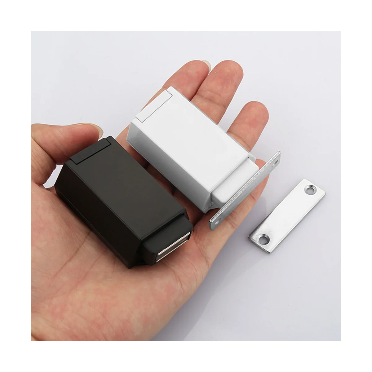 Сверхмощная защелкивающаяся фурнитура для шкафа 8 магнитных элементов и замок