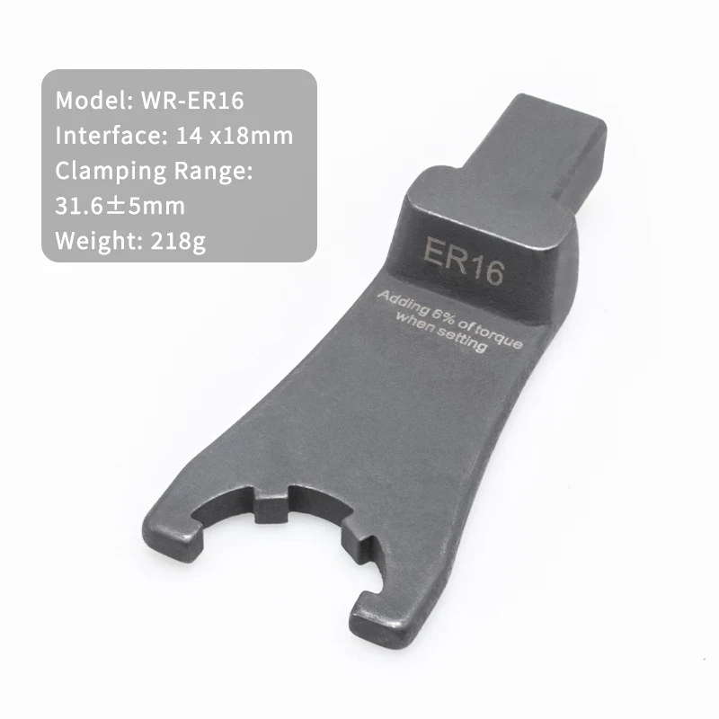 Y-образный динамометрический ключ со сменным головным лезвием инструмент ER16 ER20 ER25 ER32 ER40