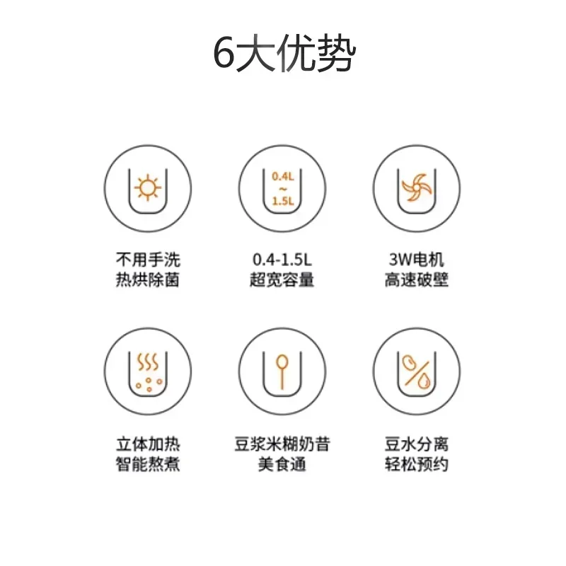 Бытовая машина для разрушения соевого молока/стены. Бесплатная стирка.