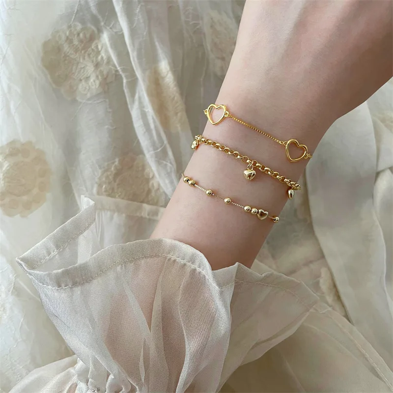 Женский браслет из стерлингового серебра пробы элегантный милый женский модные