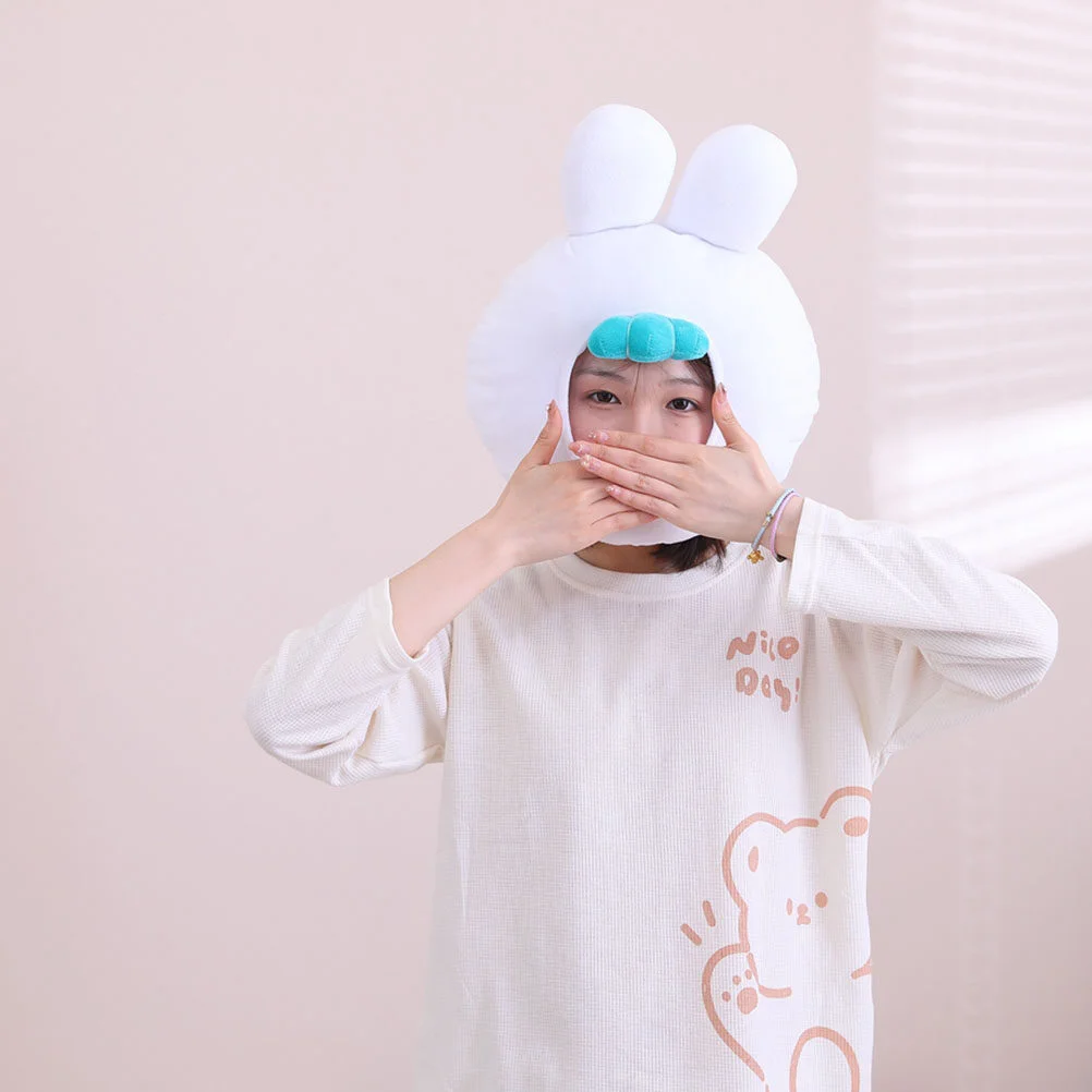 

Bunny Hat Ears Cap Headdress Cosplay Costumes Birthday Decorative Role Outfits Photo Prop Accessory Rabbit