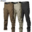 Брюки-карго мужские тактические, военные армейские боевые штаны в стиле милитари, повседневные брюки для пейнтбола, Походов, Кемпинга, восхождения на мотоцикле, работы