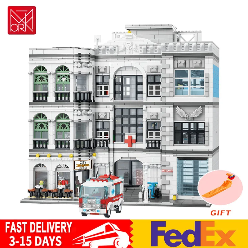 

Конструктор модульный «городской архитектурный», совместимый с комплектами Lego