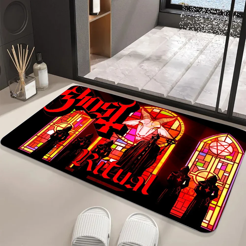 Напольный коврик с изображением призраков для ванной комнаты кухни Декор дома