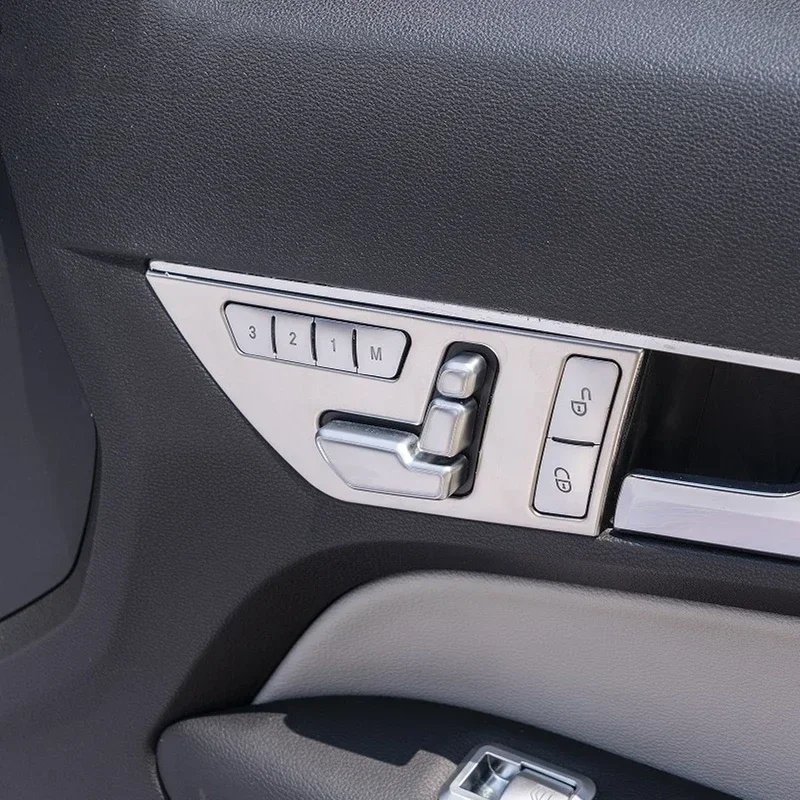 Панель из нержавеющей стали для регулировки двери автомобильного сиденья