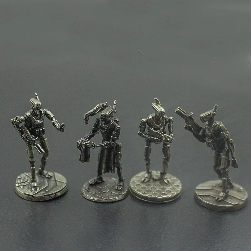 Модель робота в ретро стиле