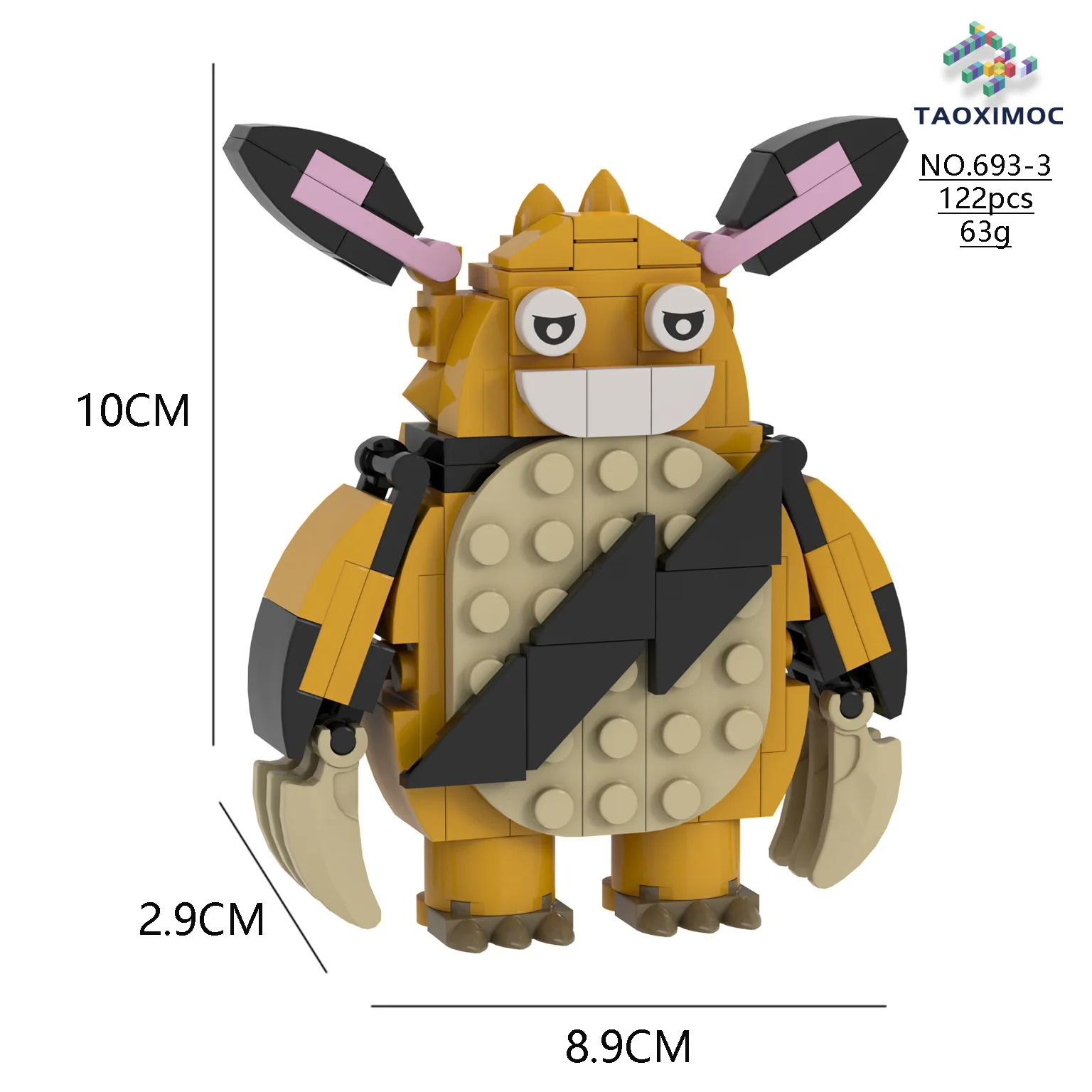 Фигурки героев фильма парк Индиго модные Конструкторы для исследования монстр