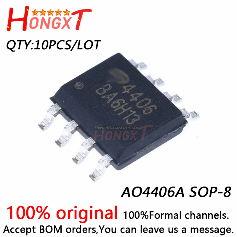 

10PCS 100% NEW AO4406A SOP-8.