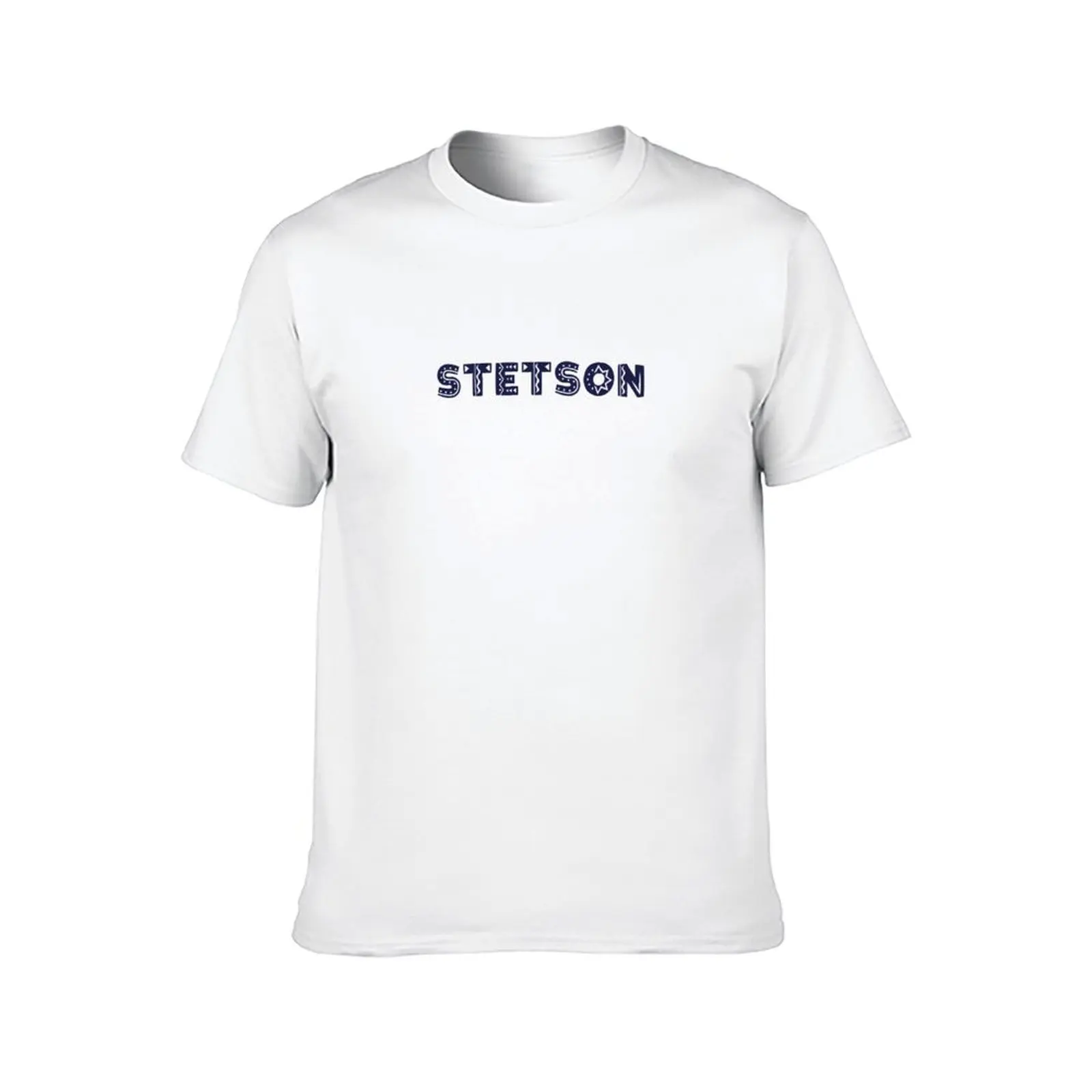 Фото Футболка STETSON, мужская хлопковая мужская футболка с рисунком, футболка №2