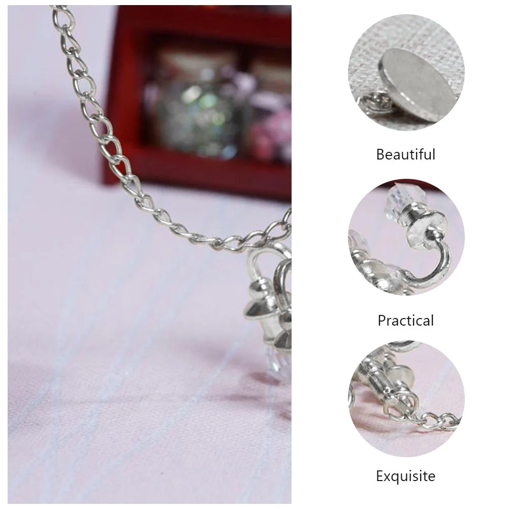 2 шт. мини-игрушки хрустальная люстра золотой декор DIY подарки аксессуары дом свет