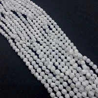howlite loose spacer beads 6mm 8mm 10mm round faceted beaded for diy bracelet earring necklace natural stone charms accessories