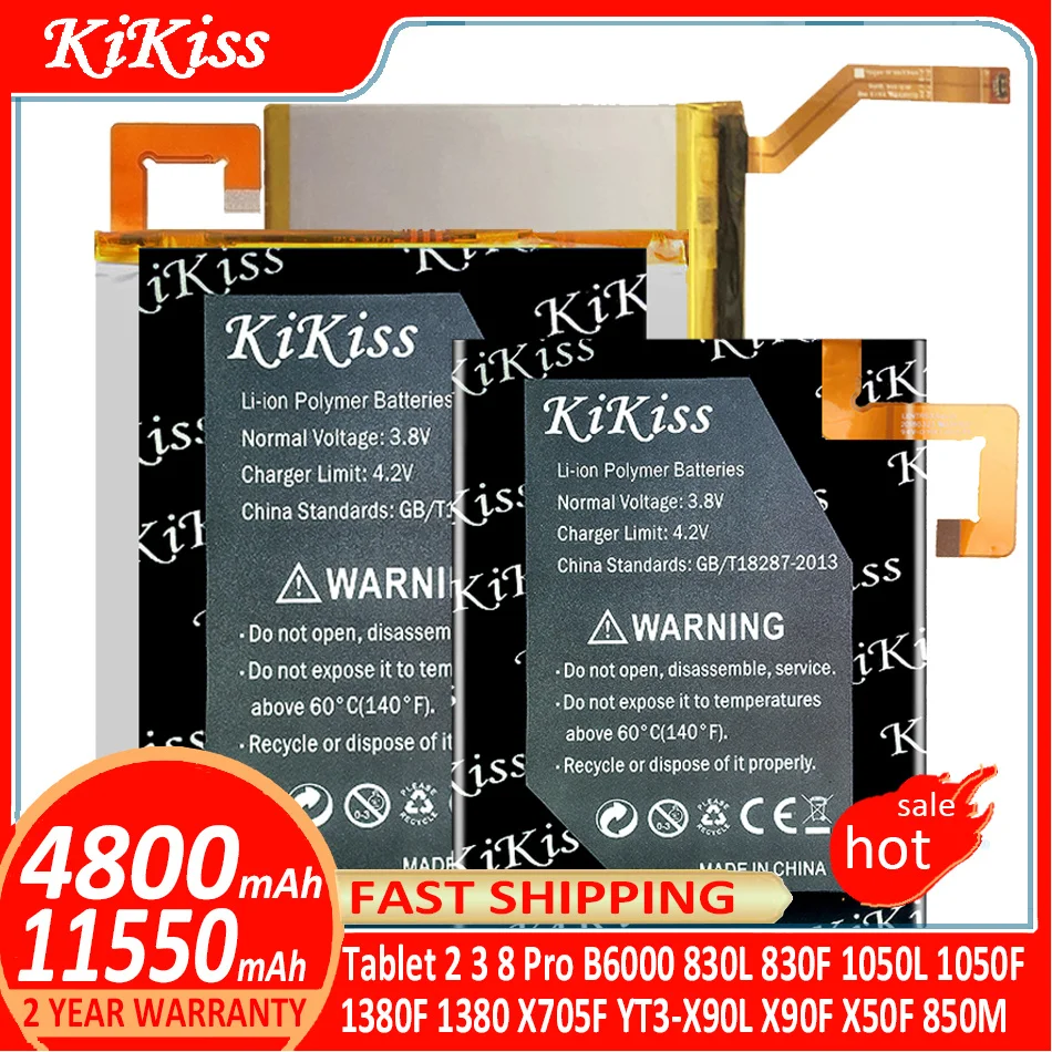 Аккумулятор L15D3K32/L15C3K32 для Lenovo Yoga Tablet 2 3 8 Pro B6000 830L 830F 1050L 1050F 1380F 1380 X705F YT3-X90L X90F X50F 850M |
