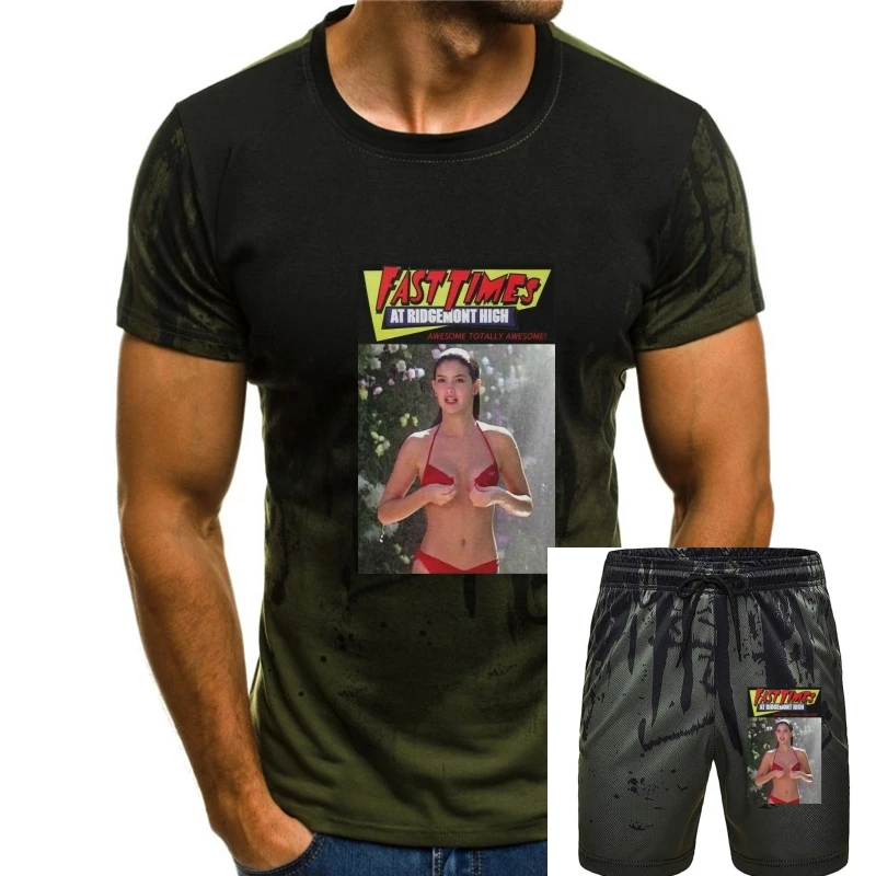 Мужская футболка с коротким рукавом Fast Times At Ridgemont High Linda Pheobe Cates