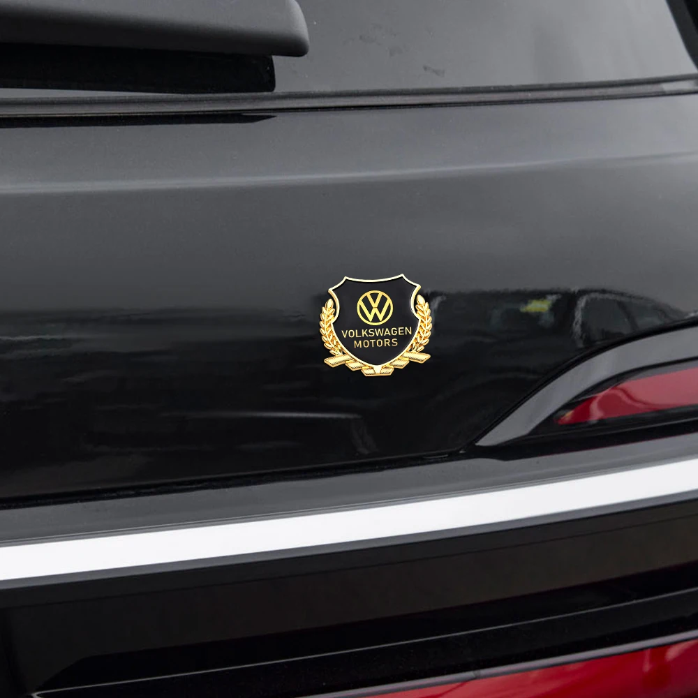 Металлические наклейки на кузов автомобиля пшеничные уши Стайлинг эмблема авто