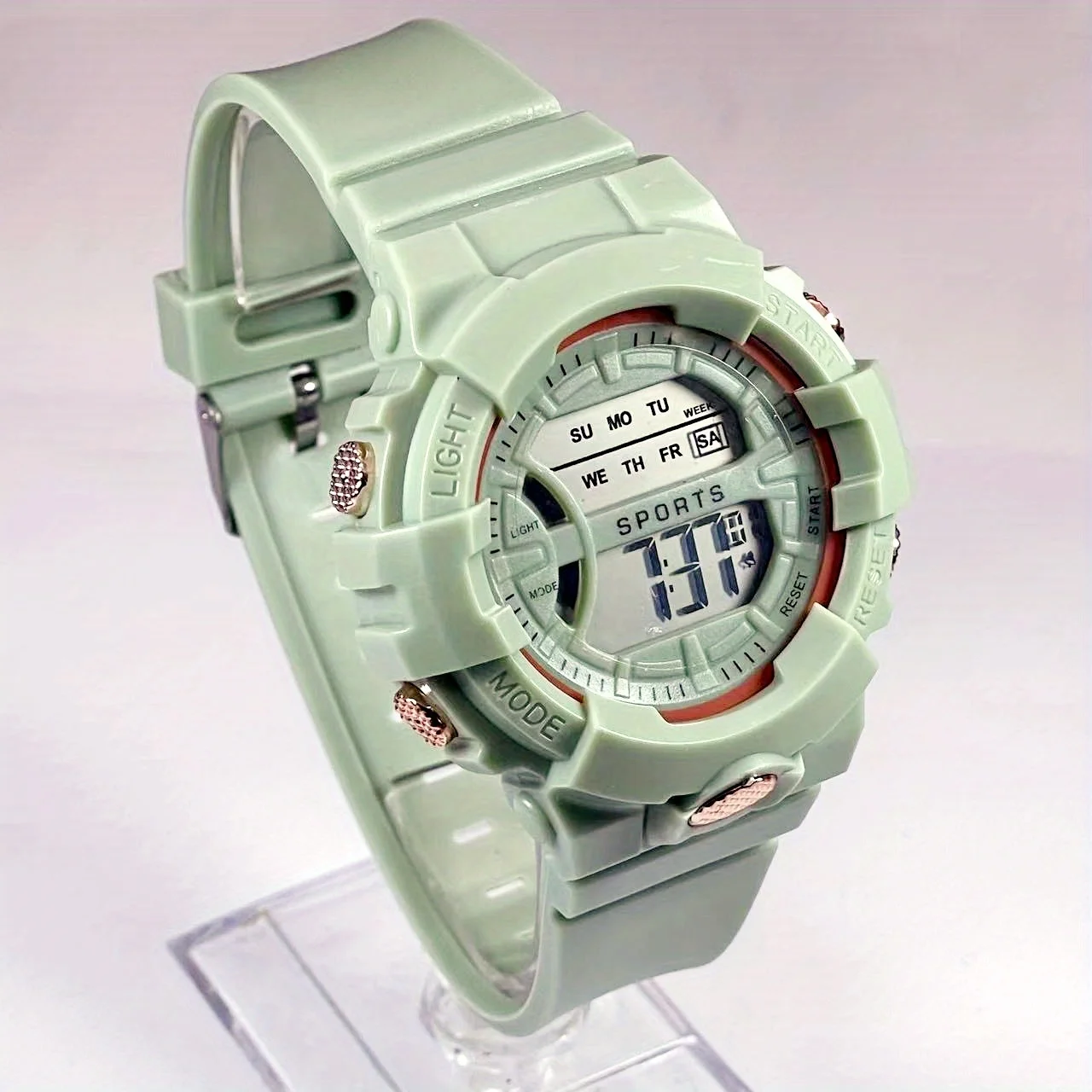 Модные повседневные водонепроницаемые спортивные электронные часы для