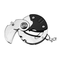multifunctional keychain hexagon shape pocketknife with wrench corkscrew scale keychain knife for camping keychain tool