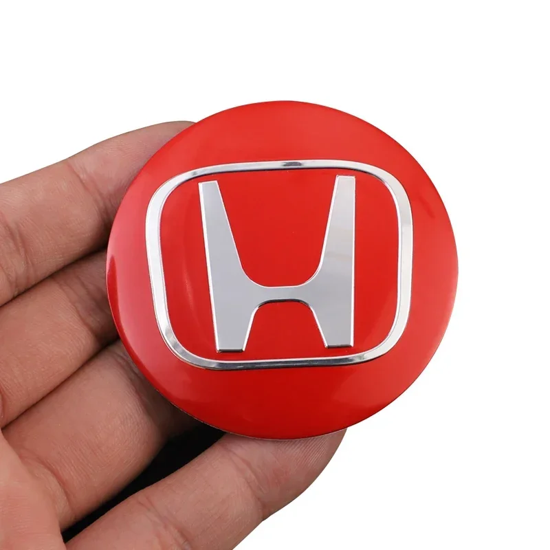 4 Упаковки Металлическая Наклейка На Ступицу Колеса Эмблема 56 Мм Для Honda Civic Accord