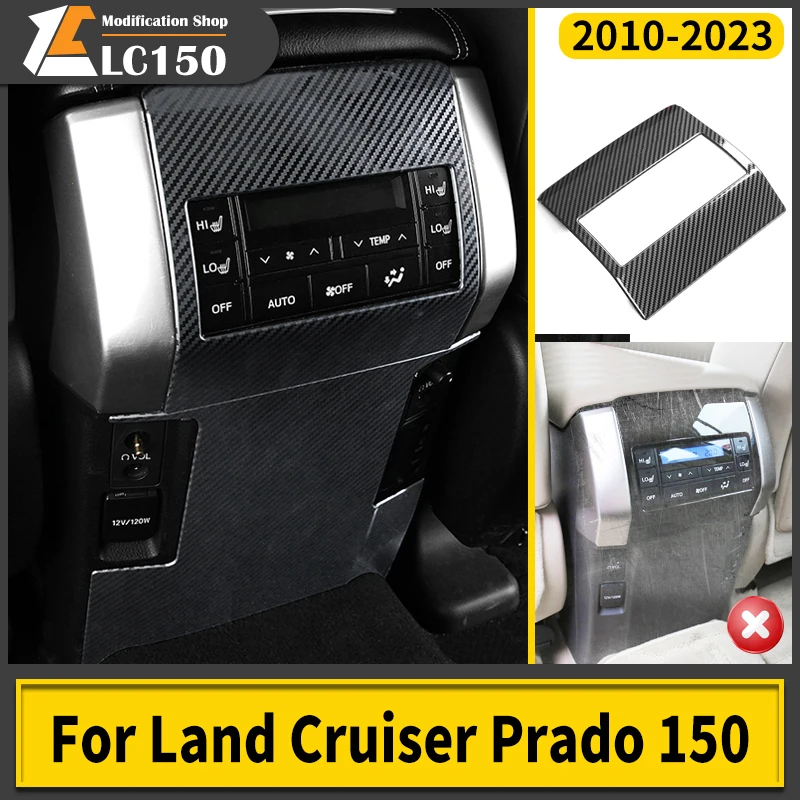 

For Toyota Land Cruiser Prado 150 Fj150 Armrest Storage Box Air Conditioning Tuyere Anti-Kick Interior Modification Accessories