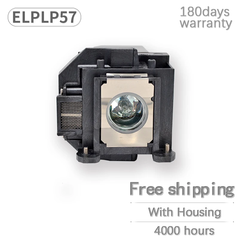 

Высококачественная сменная лампа ELPLP57 для проектора с корпусом для EPSON BrightLink 450Wi 455Wi 455WI-T H318A H343A Φ 455W