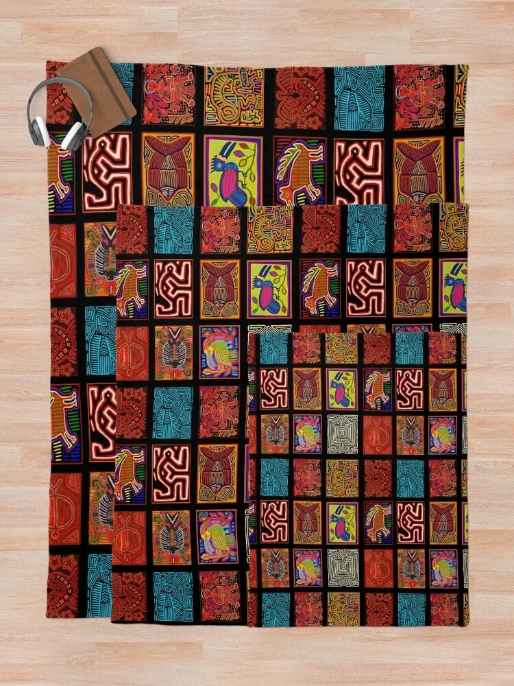 Шикарное одеяло с коллажем из островов Сан-Блас