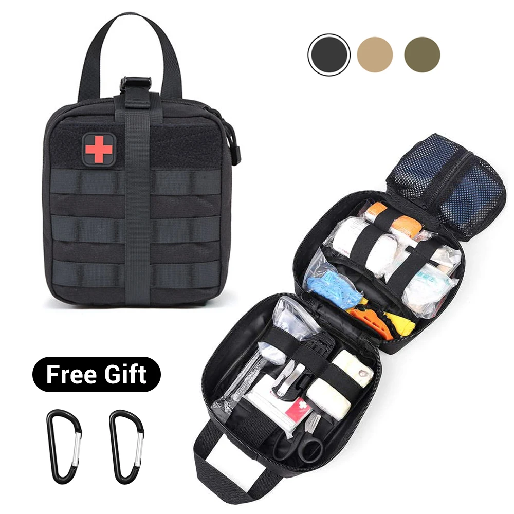 

Тактическая сумка первой помощи Molle EMT bags Rip-Away Военная медицинская сумка набор для выживания в экстренных ситуациях быстросъемный дизайн