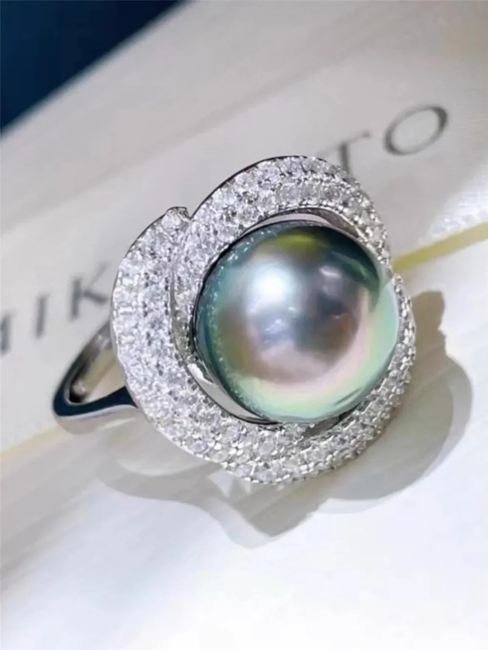 Позолоченное кольцо-паста 18 карат кольцо сделай сам с половинным отверстием для