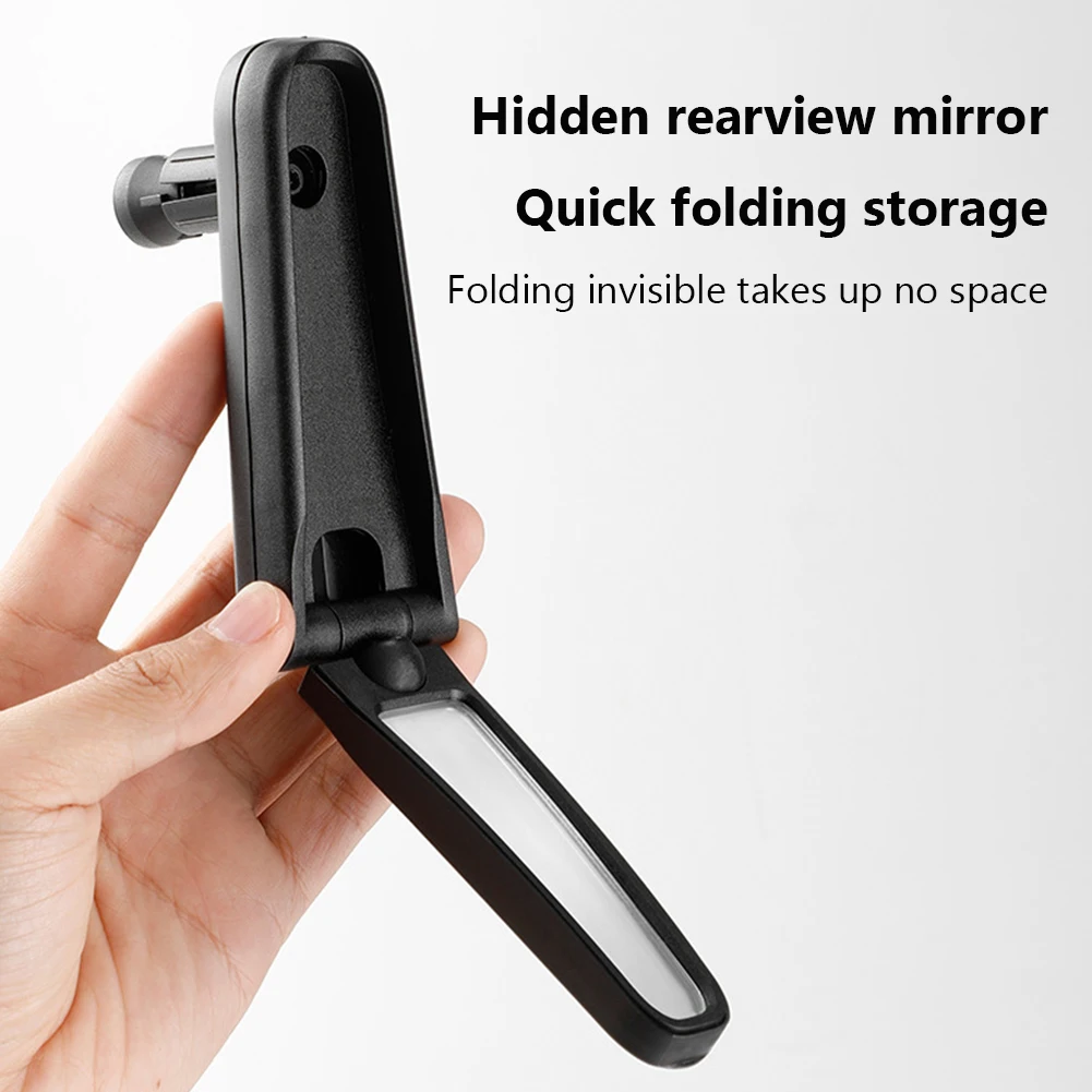Складное зеркало заднего вида для велосипеда поворот на 360 градусов