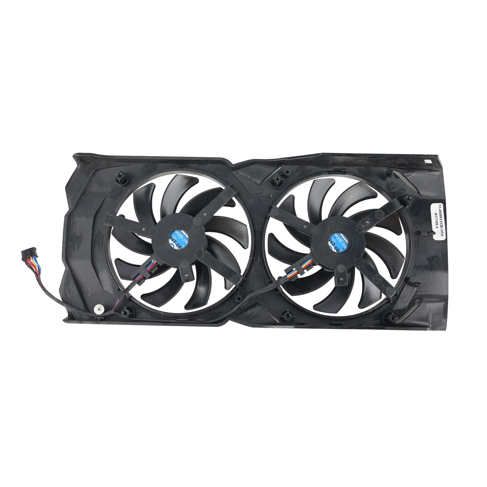 85 мм CF9010H12S RX470D RX570 Вентилятор видеокарты с чехлом для XFX RX 470D Black Wolf 570 4 ГБ GDDR5 RS XXX