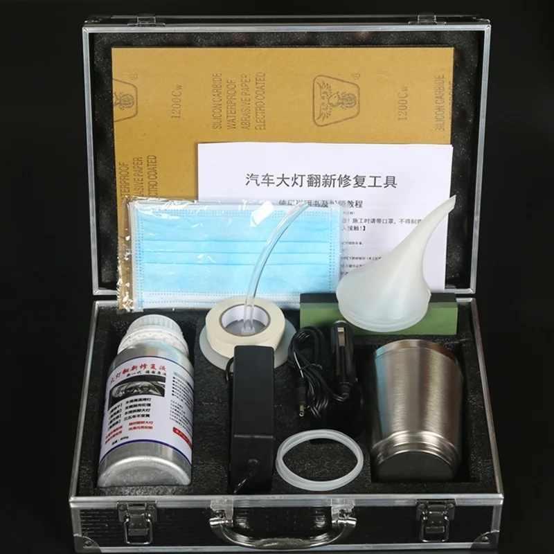 

2022 New Sale Car Headlight Polish Repair Kit Headlight Clean Kit Polishing Repair Non-Scratch Coat Scratch Repair Kit Headlight