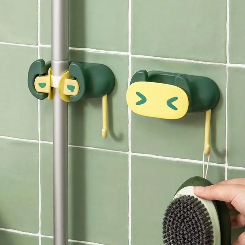 Держатель для швабры и метлы настенное крепление держатель или органайзер