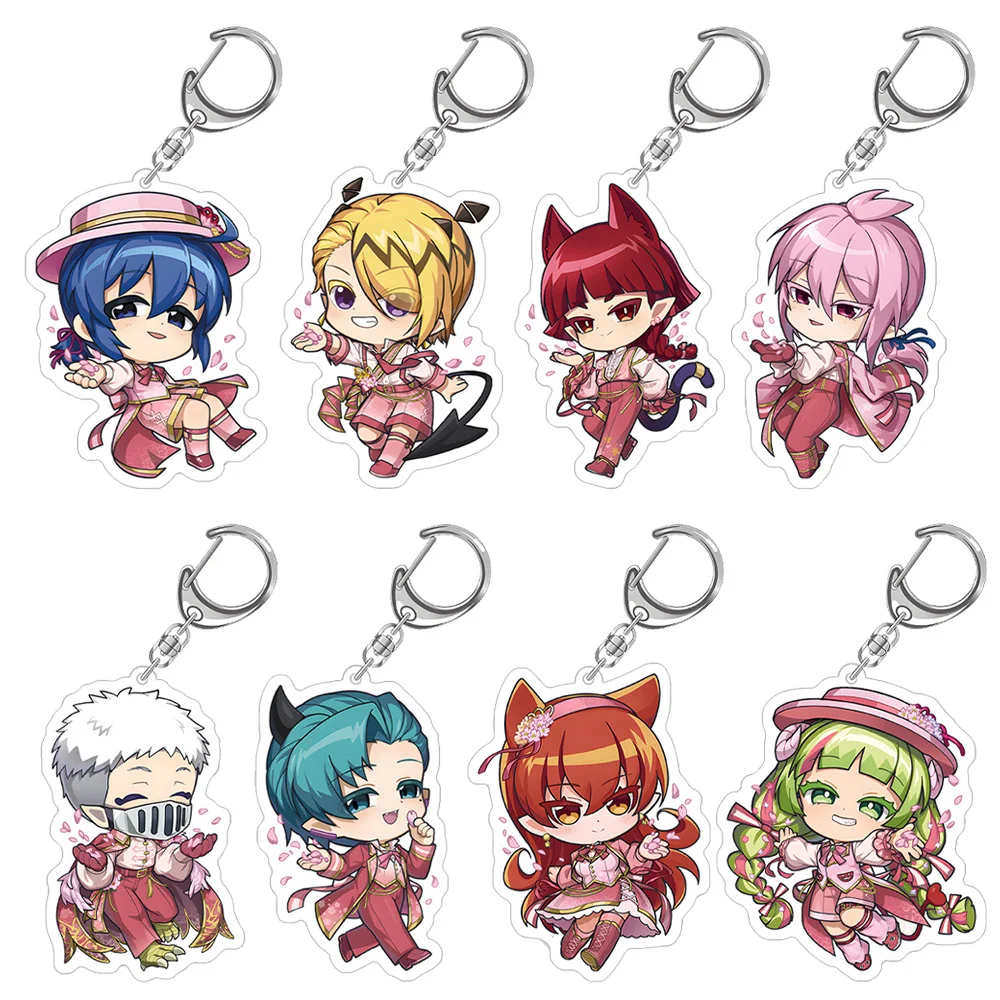 Фото Добро пожаловать в школу демонов! Iruma-kun Balam Shichiro Iruma Suzuki Asmodeus Alice Azazel Ameri Chibi Аниме Акриловый брелок в подарок №1