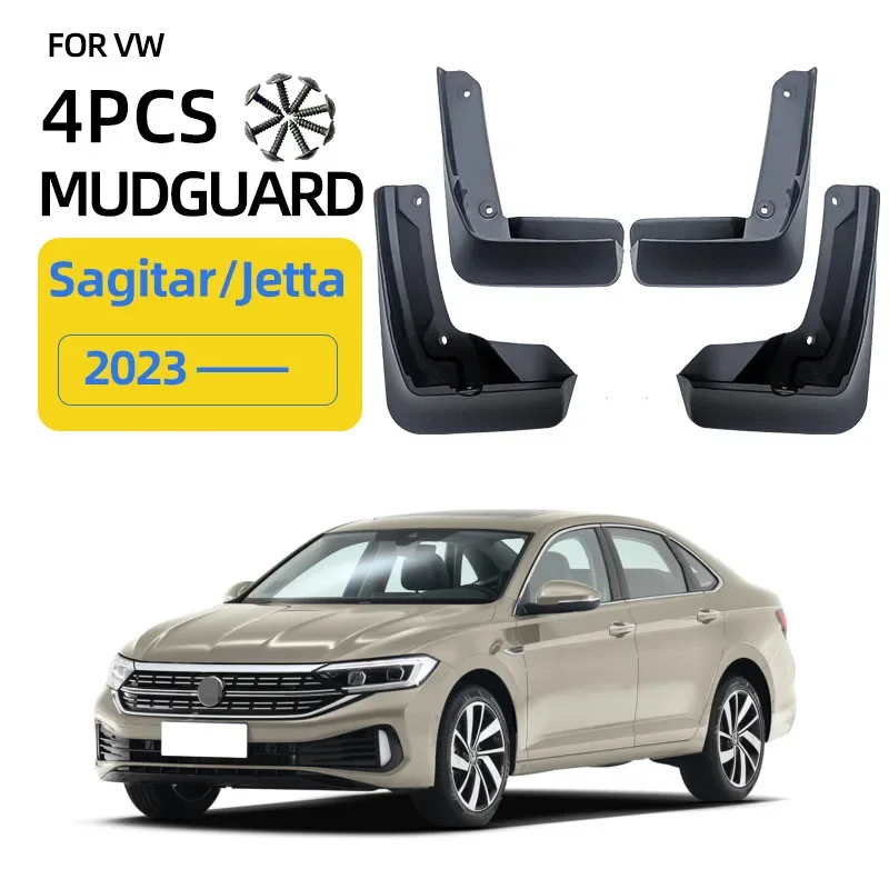 

Брызговики для VW Volkswagen Jetta, версия США 2023-2024, брызговики, брызговики, крыло передних и задних колес, аксессуары