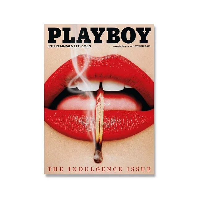

Playboy Печать на холсте Современный стиль