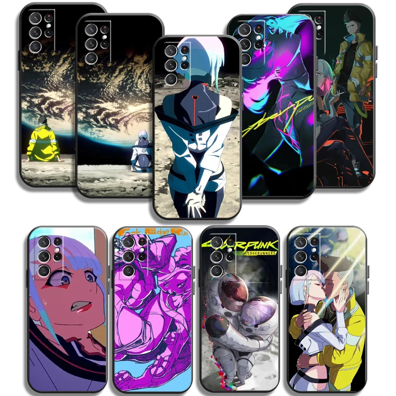 

CYBERPUNK EDGERUNNERS 2077 Phone Cases For Samsung Galaxy S22 Ultra S20 S20 FE S20 Lite S20 Ultra S21 S21 FE Ultra Back Cover