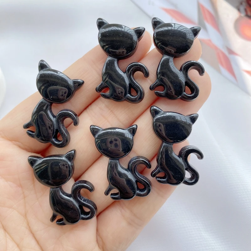 

Набор из 10 шт. фигурок черных котов TSXJY для скрапбукинга