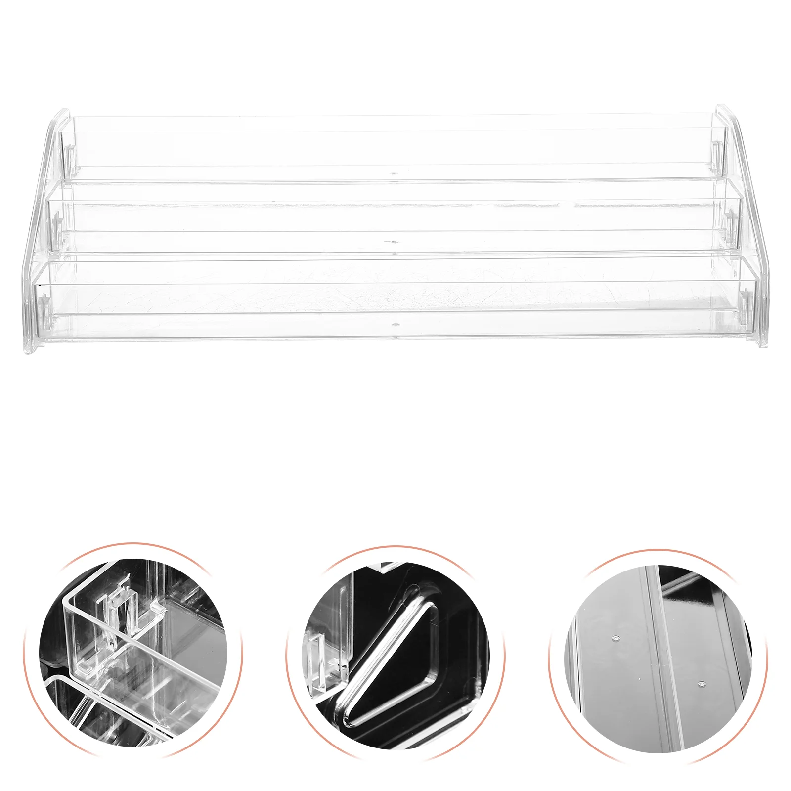 

Nail Polish Display Stand Storage Rack Organizer Clear Shelf Multi Layer Multi-layer Holder